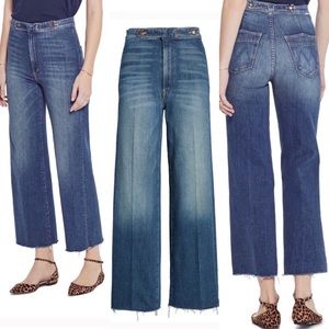 Mother The Loop De Loop Frayed Wide Leg size 29